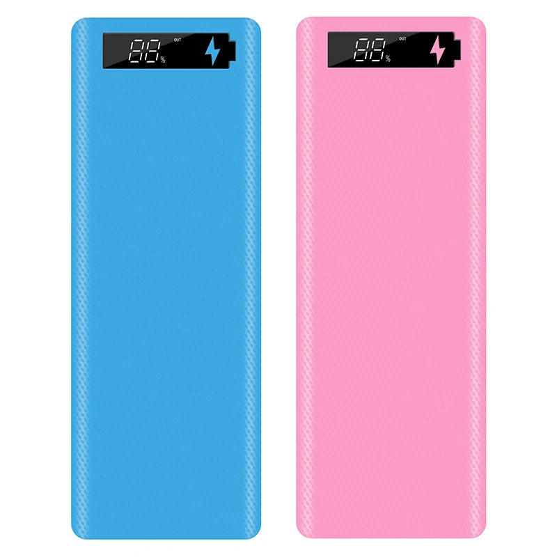 Estuche DIY para Power Bank 10x18650 con Carga Rápida QC 3.0