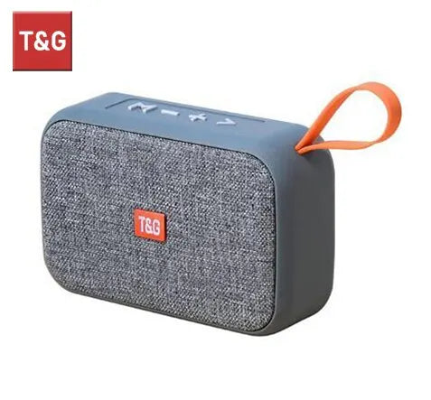 Altavoz T & G portátil Mini barra de sonido inalámbrica Bluetooth 5,0 altavoz HIFI para interiores y exteriores soporte tarjeta TF Radio FM resistente al agua