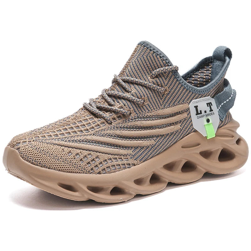 Zapatos deportivos informales de gran tamaño, zapatillas informales para hombre y mujer, nuevos zapatos impermeables para hombre, zapatos para correr ligeros, cómodos y transpirables
