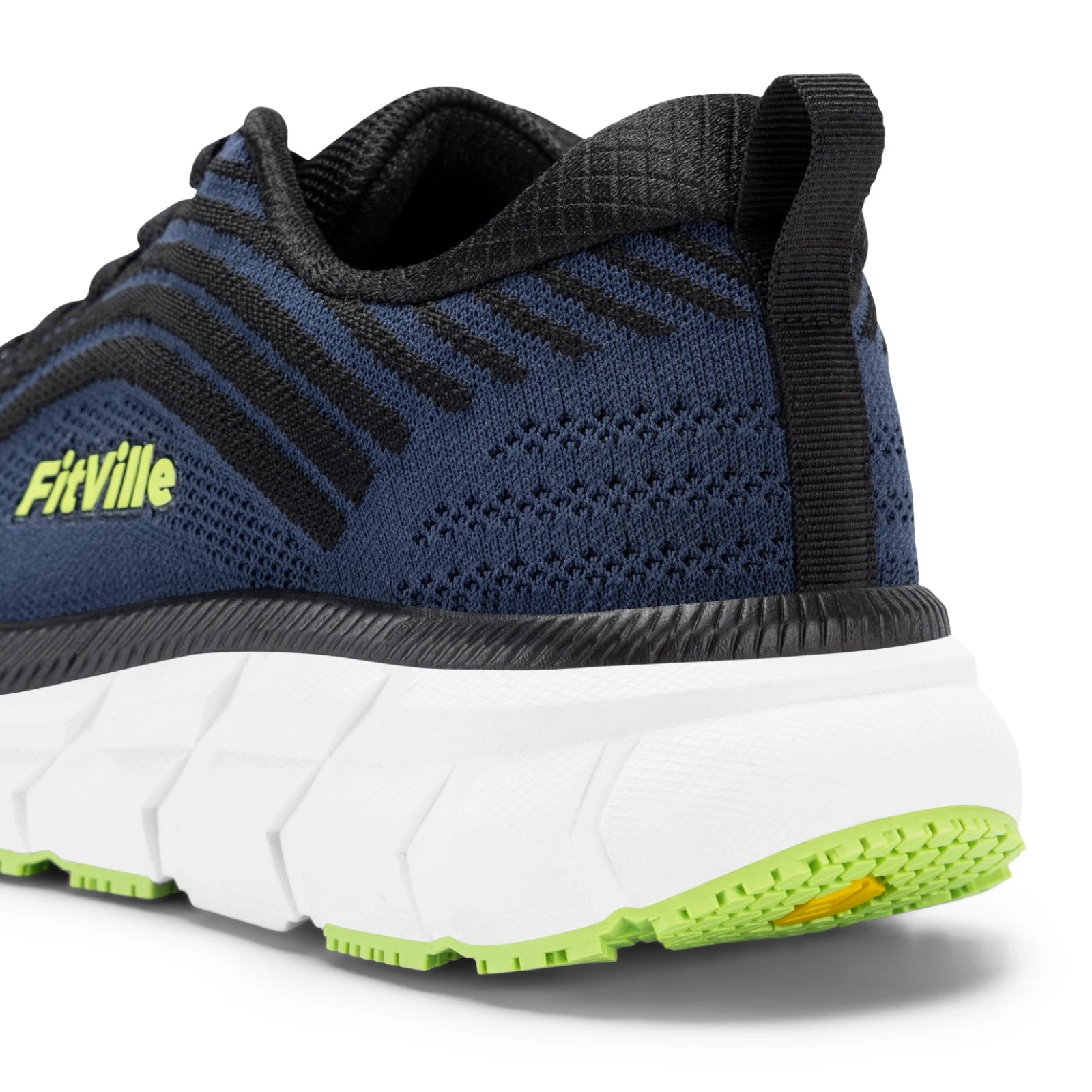 Zapatos FitVille con puntera ancha para mujer, transpirables, de ajuste amplio, ligeros para pies hinchados, con amortiguación para aliviar el dolor.