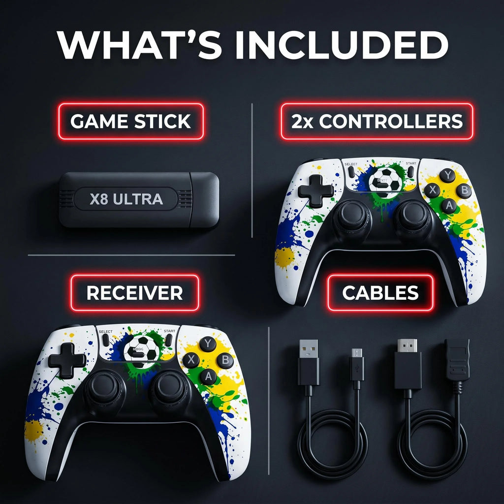 Consola de Juegos Retro 4K HD +50000 Juegos