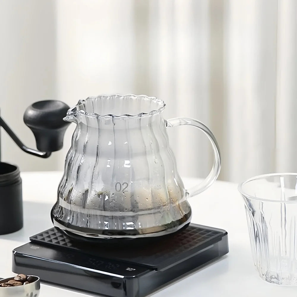 Báscula Electrónica de Café de Alta Precisión con Base Impermeable, Pantalla LED, Temporizador USB, Accesorios Profesionales para Café en Casa, 3 kg/5 kg
