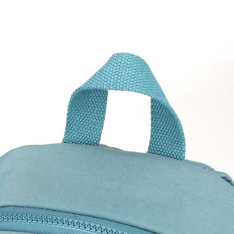 Mochila Elegante Negra para Mujer, Ligera y de Gran Capacidad