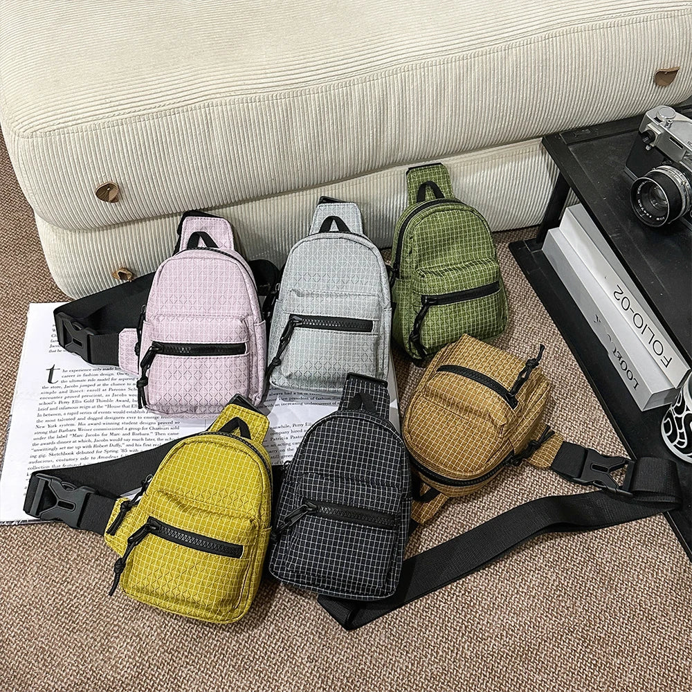 Bolso Cruzado Unisex para Hombre, Liviano para Deportes y Uso Diario