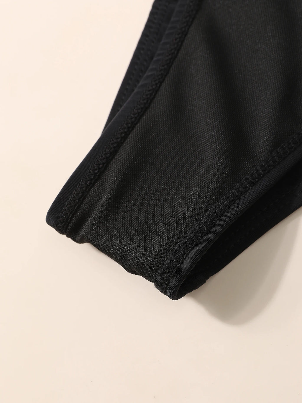 Bikini Negro Sexy de Estilo Europeo y Americano, Traje de Baño de Dos Piezas para Mujer, Ropa de Playa Moderna y Popular para Damas