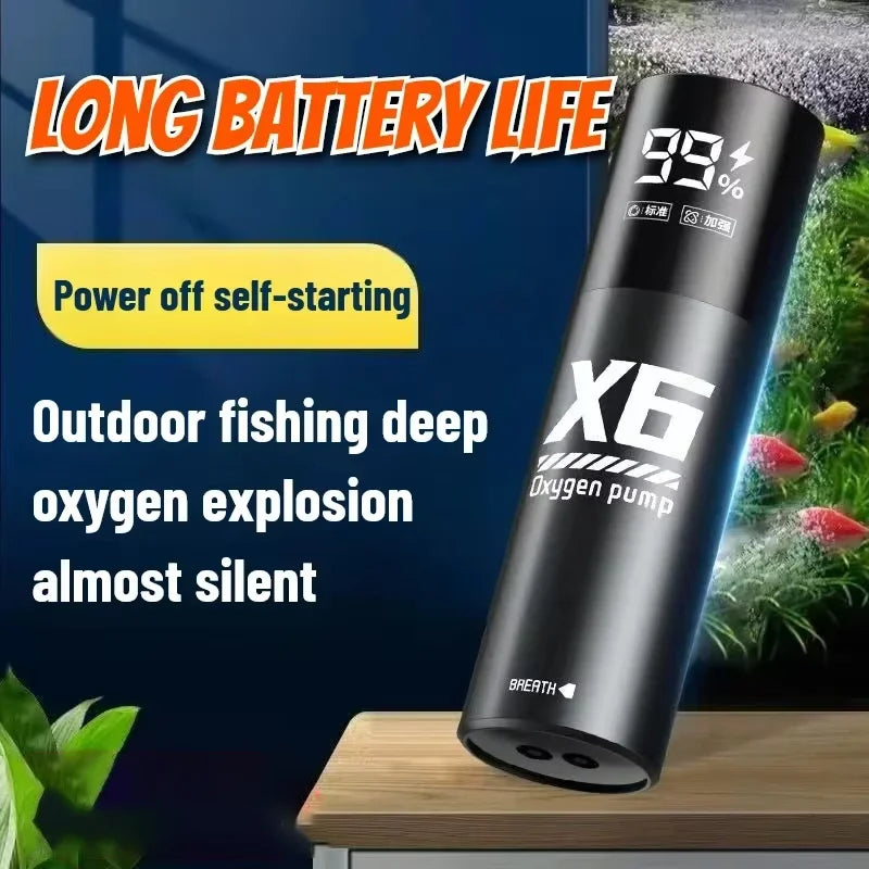 Bomba de Oxígeno USB para Acuario y Pesca