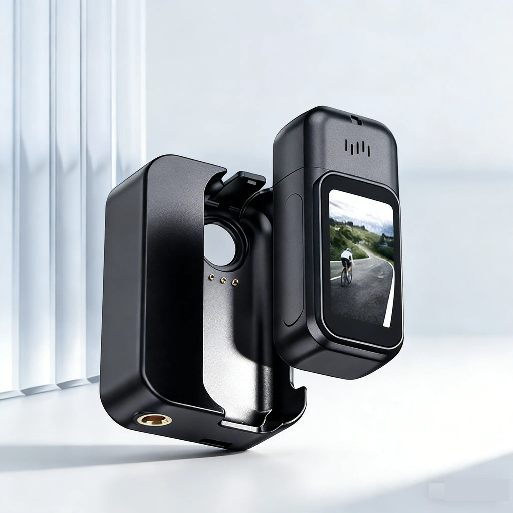 Mini Cámara Corporal WiFi FHD con Pantalla Táctil