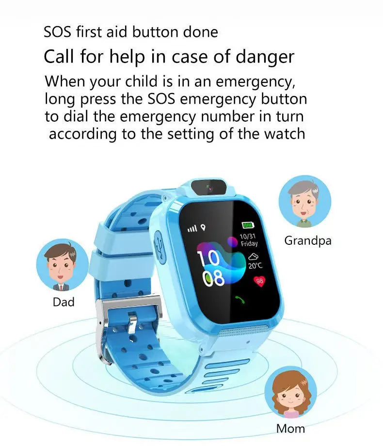 Q16 Reloj Inteligente para Niños GPS
