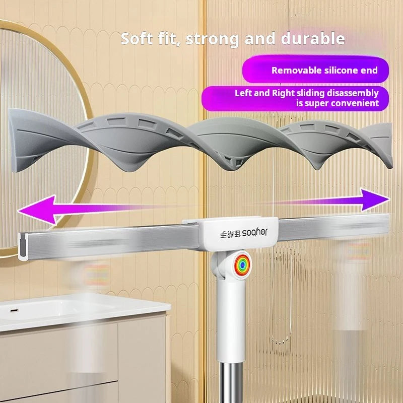 Fregona mágica de silicona Joybos 360°, para pisos y hogar