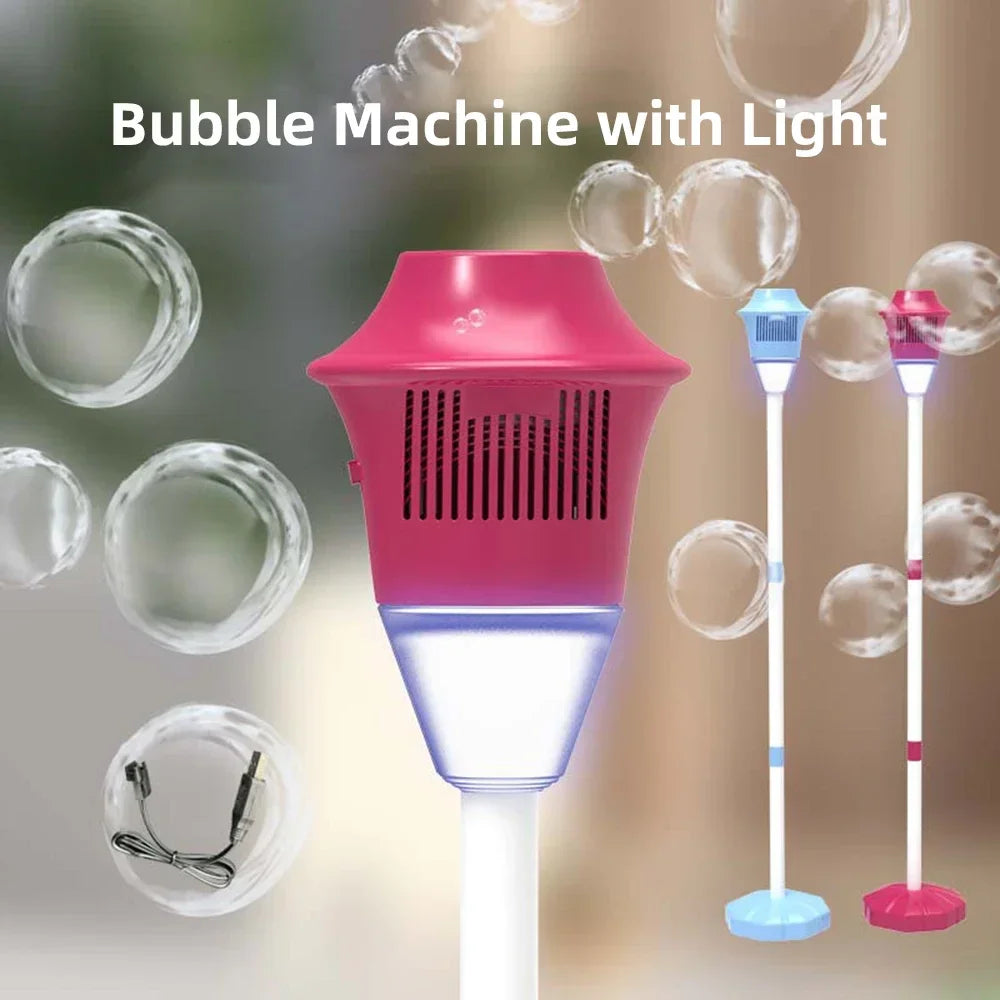 Máquina de Burbujas Automática con Luz para Fiestas y Celebraciones