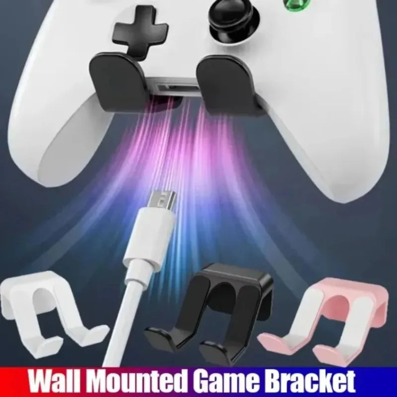 Soporte de pared para controladores de juegos, compatible con Nintendo Switch Pro/PS5/PS4/Xbox, soporte para gamepads, accesorios.