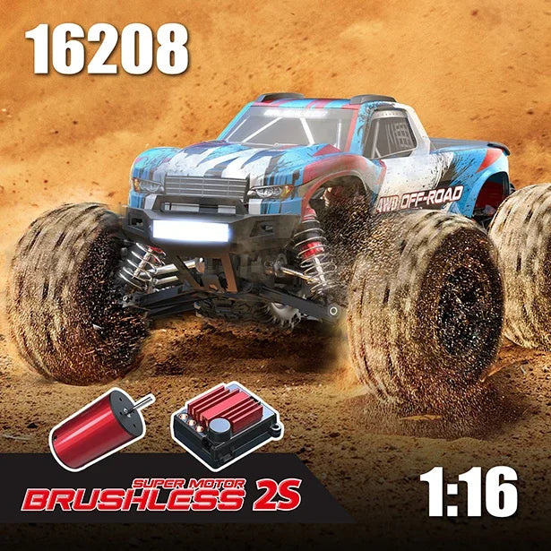 Auto RC MJX Hyper Go 1/16 Sin Escobillas 3S 4WD Alta Velocidad