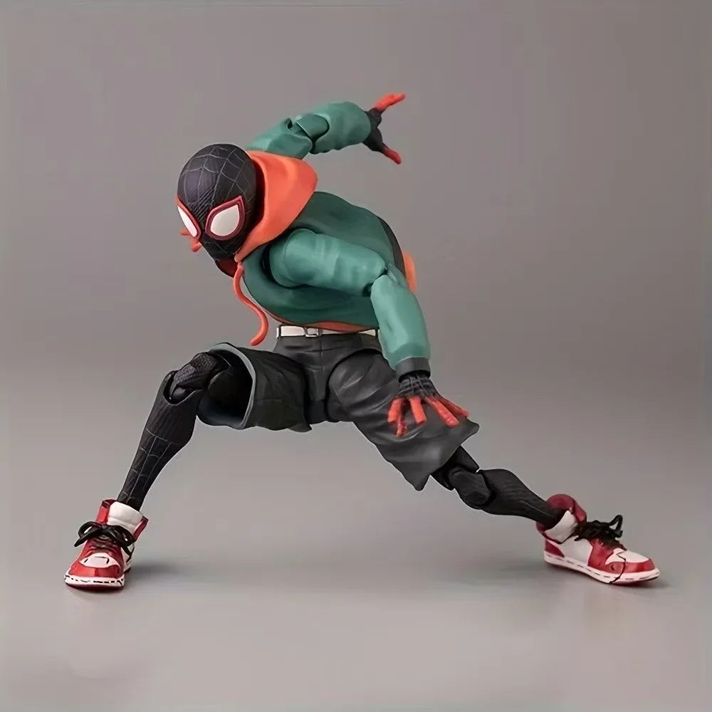 Marvel SHF Spider-Man: Parallel Universe 2: Traverse of The Universe Miles - Set de Caja Móvil, Regalo Hecho a Mano