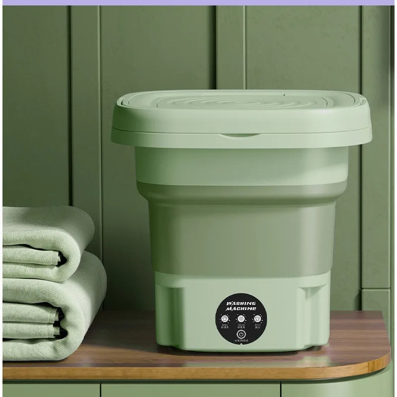 Mini lavadora portátil y plegable para el hogar