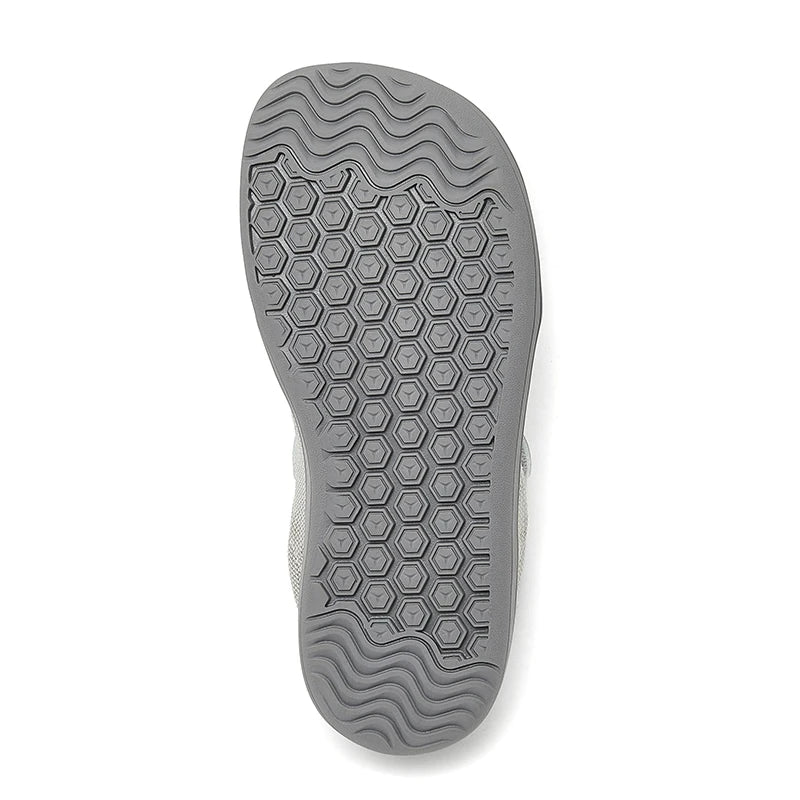 HOBIBEAR Zapatos descalzos de malla para niños y niñas, zapatillas de deporte con punta ancha, zapatos para caminar con caída cero (niño pequeño y grande)