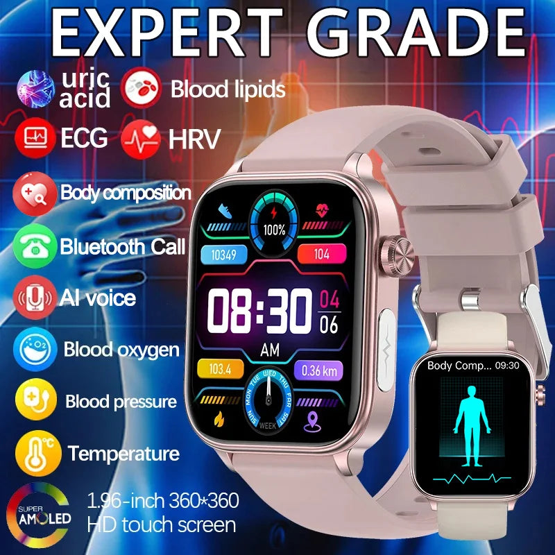 Reloj Inteligente con Diagnóstico AI para Mujer