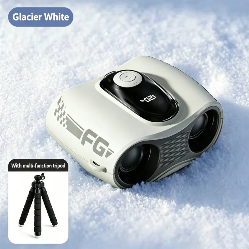 Ventilador Portátil de Cintura con Pantalla LED y Doble Flujo de Aire