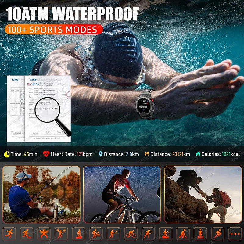 Reloj Inteligente Deportivo con GPS y Bluetooth
