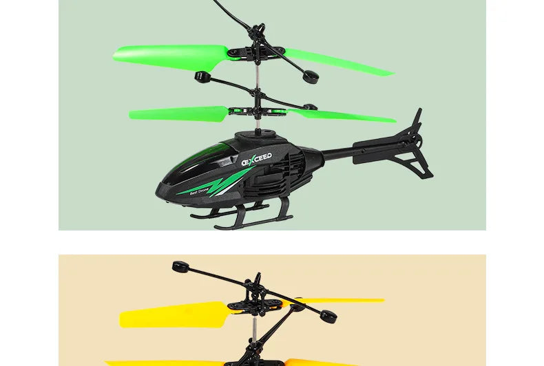Mini Dron RC con Luces LED Control Remoto y por Gestos