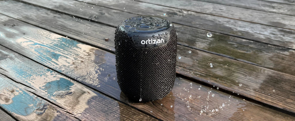 Ortizan Altavoz Bluetooth Portátil 15W IPX7 TF/AUX