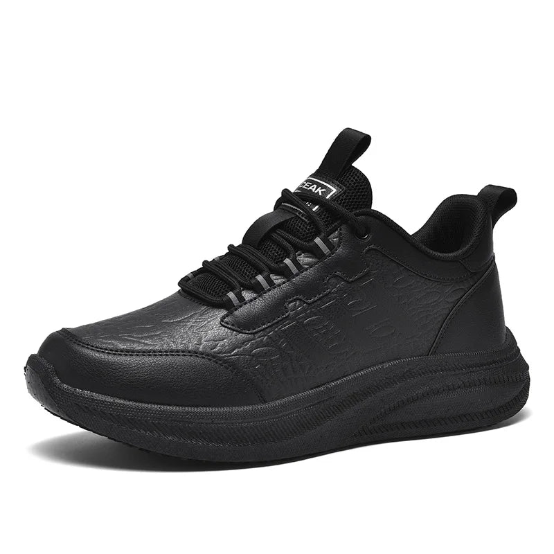 Zapatos de Chef de Hotel para las cuatro estaciones, transpirables, ligeros, antideslizantes, impermeables, a prueba de aceite, zapatos de trabajo de cocina, calzado deportivo informal para exteriores para hombre