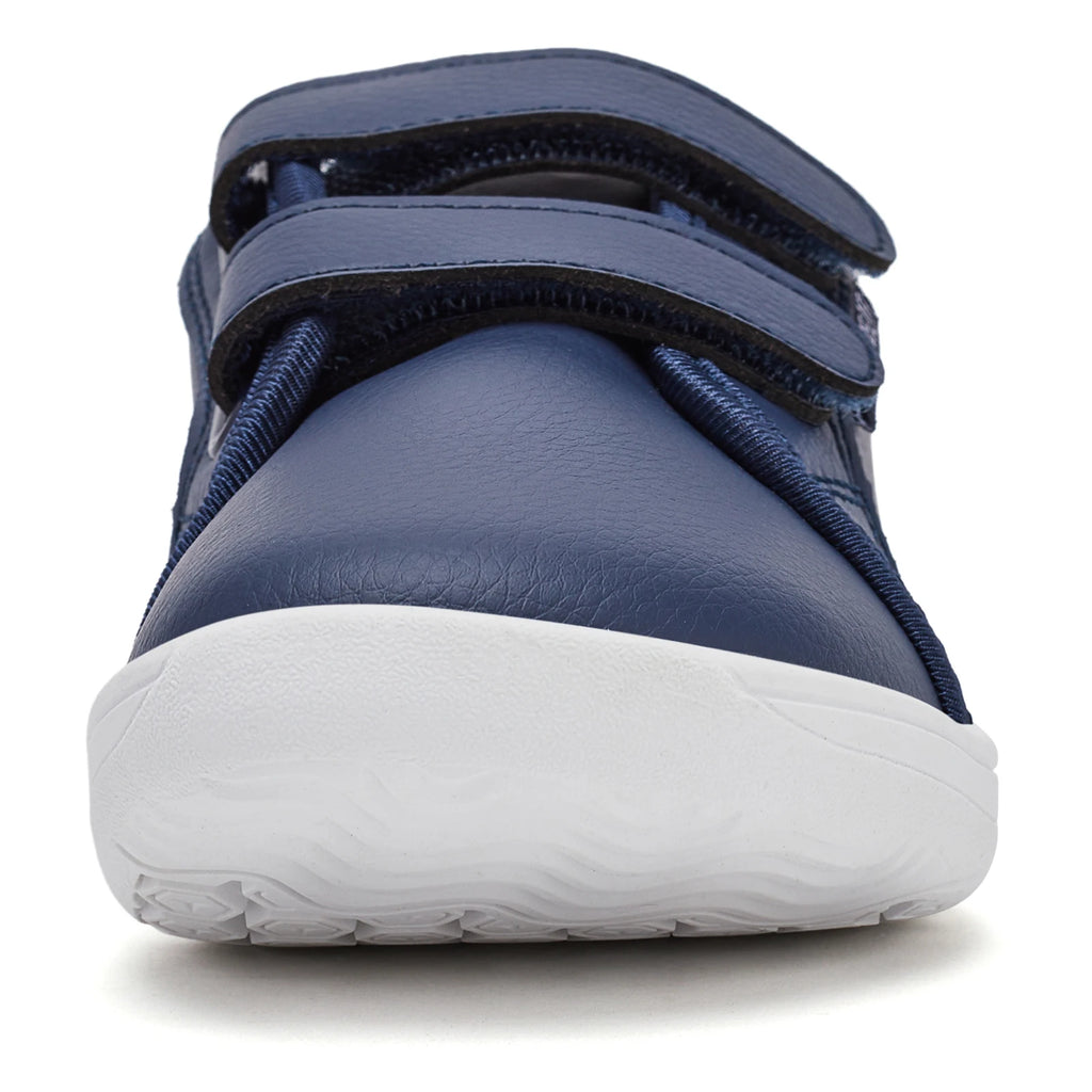 Zapatillas Descalzas para Niños HOBIBEAR |   Cierre de Gancho y Bucle |   Zapatos de punta ancha |   Zapatillas Deportivas Minimalistas Ligeras de Cuero Sintético