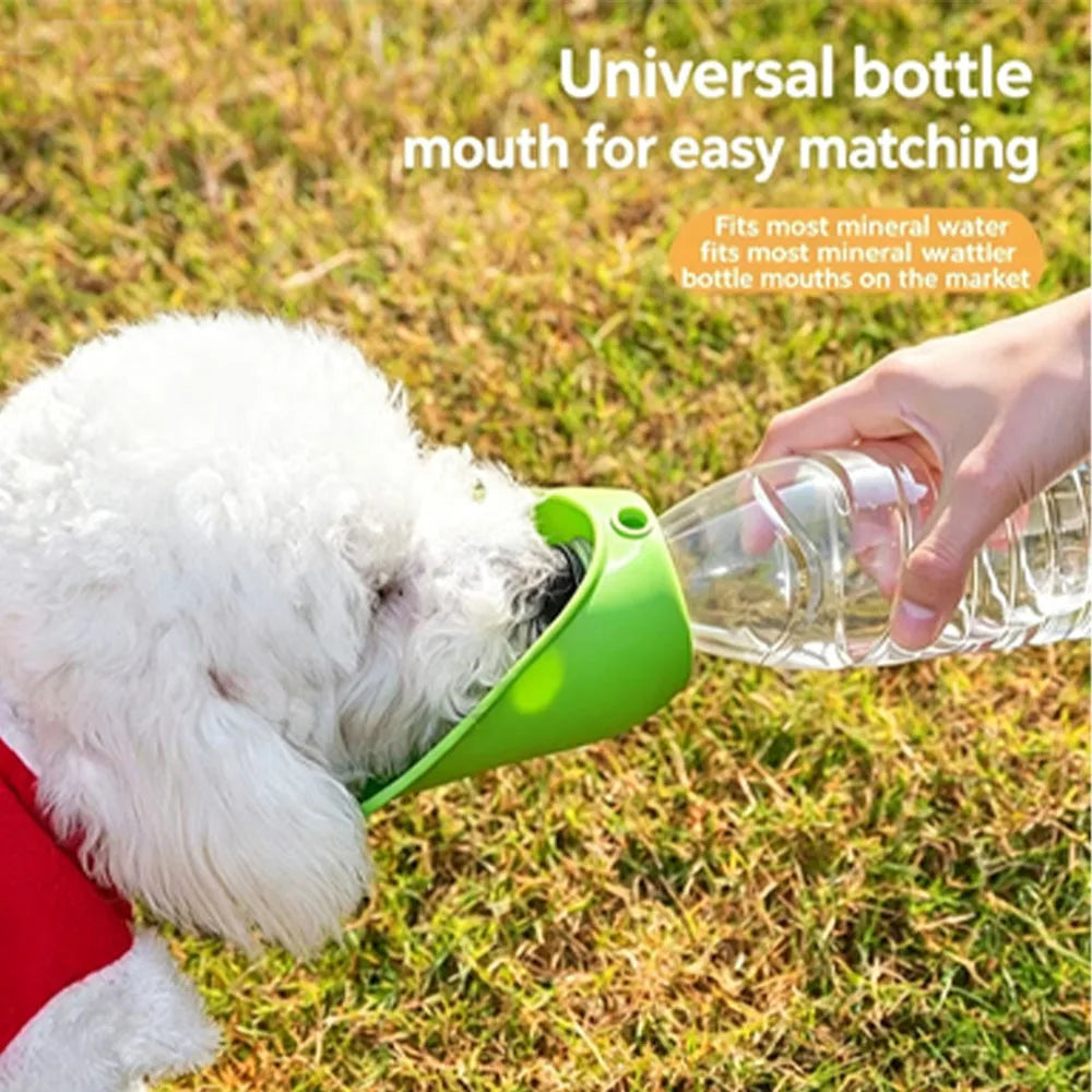 Bebedero Portátil de Silicona para Perros y Gatos