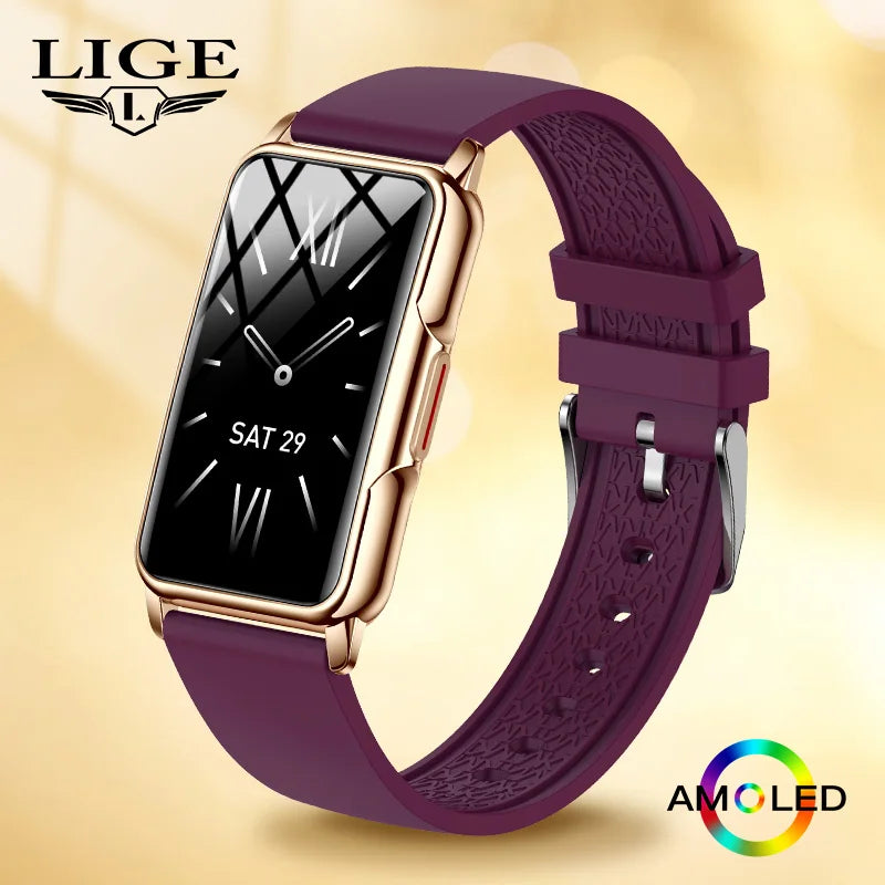LIGE Reloj Inteligente Presión Arterial DIY