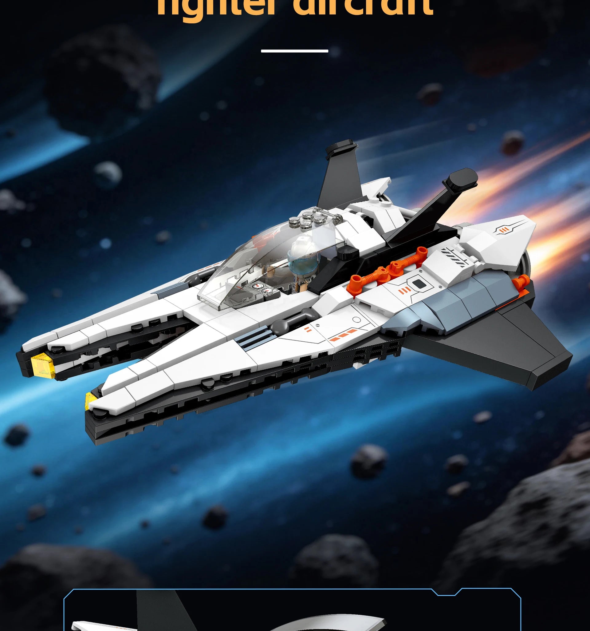 LL003 Serie Aeroespacial, Juguetes Creativos para el Hogar, Set de Bloques de Construcción de Naves Espaciales, Juguete Educativo para Niños, Regalo de Cumpleaños