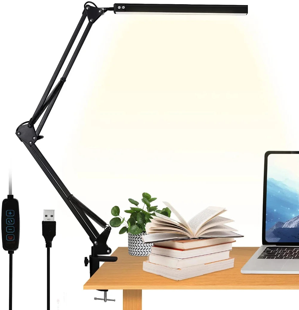 Lámpara de Escritorio LED con Brazo Oscilante 10W
