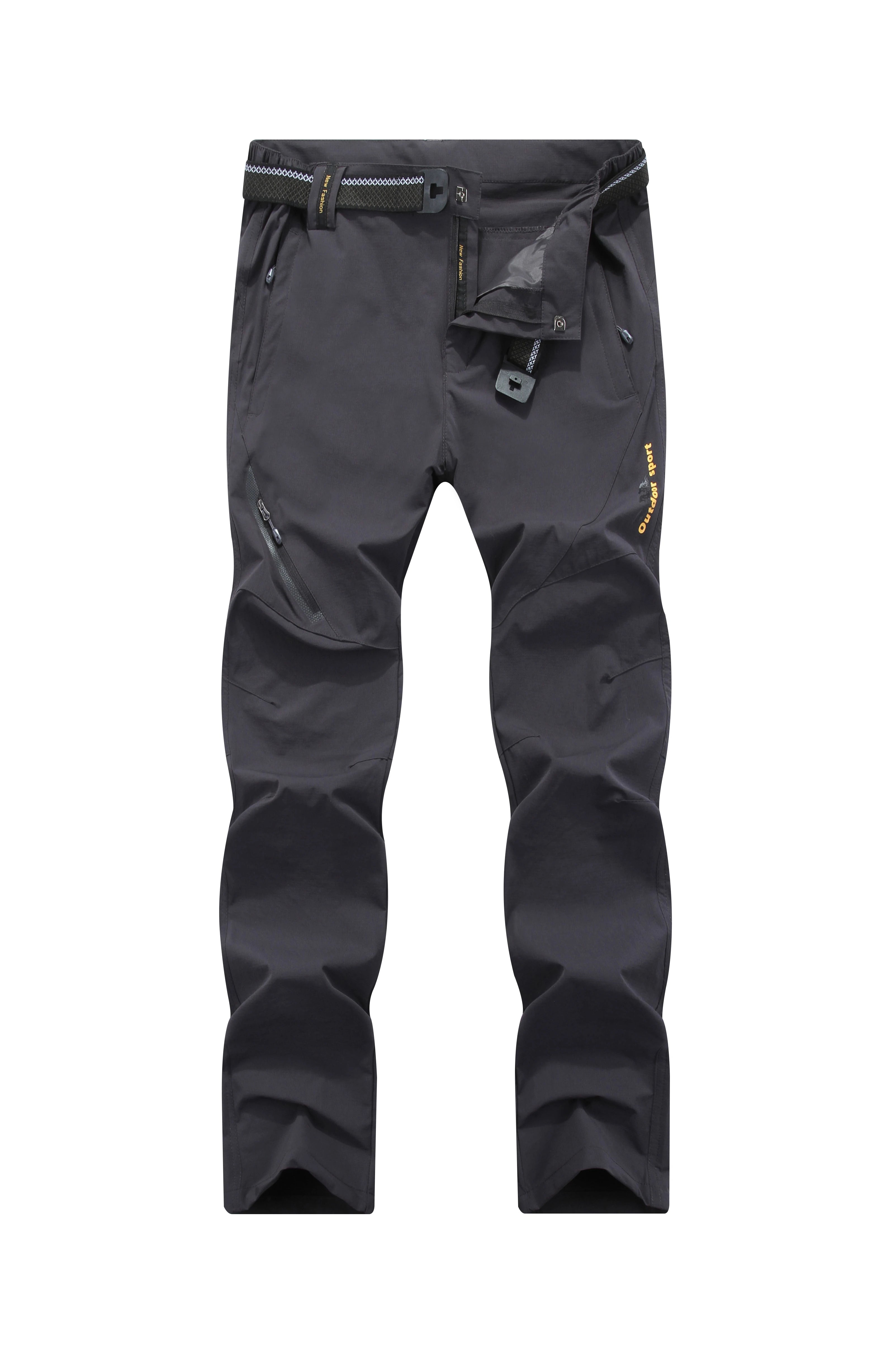 Pantalones Elásticos de Secado Rápido para Mujer Talla Grande