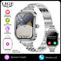 Smartwatch para mujer con pantalla curva HD 1.75 pulgadas y llamadas Bluetooth