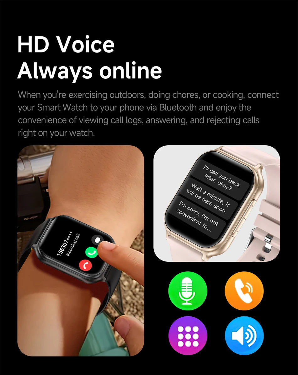 Smartwatch 2026 con pantalla AMOLED 1,83", batería 700 mAh y llamadas Bluetooth