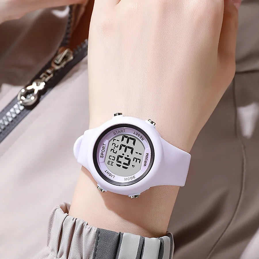 Reloj Multifunción Deportivo Luminoso para Niños