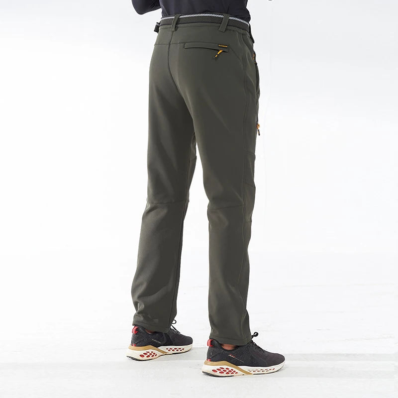 Pantalones Softshell para Hombre, Senderismo y Deportes al Aire Libre