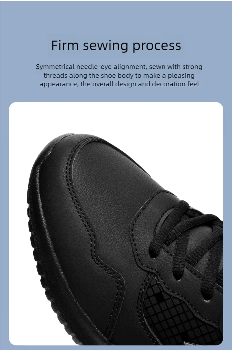Zapatos de Chef para las cuatro estaciones, suela suave, antideslizantes, impermeables, a prueba de aceite, zapatos de trabajo de cocina, zapatillas ligeras informales de moda de talla grande para hombre