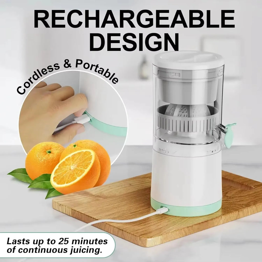 Exprimidor USB Portátil Automático para Jugos de Frutas