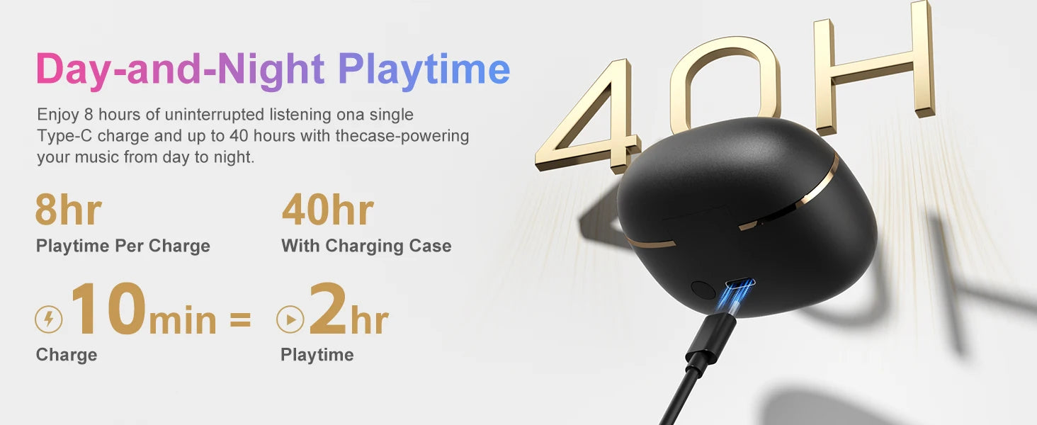 Ohayo A7 Auriculares Clip Bluetooth 5.4 IPX 40H