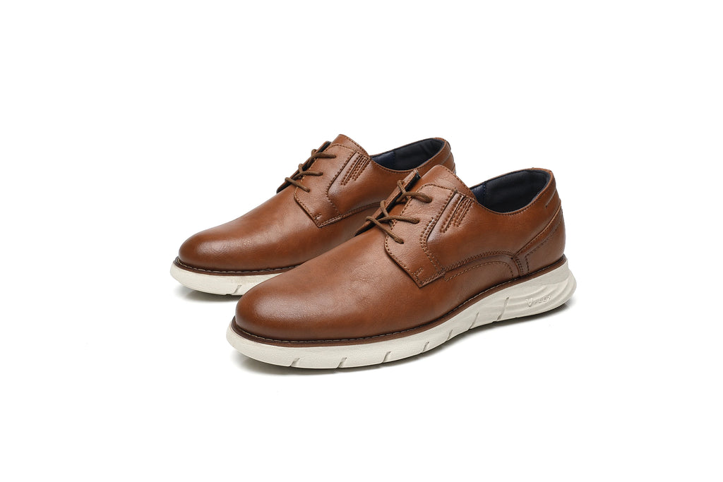 Zapatos Casuales de Cuero para Hombre con Cordones
