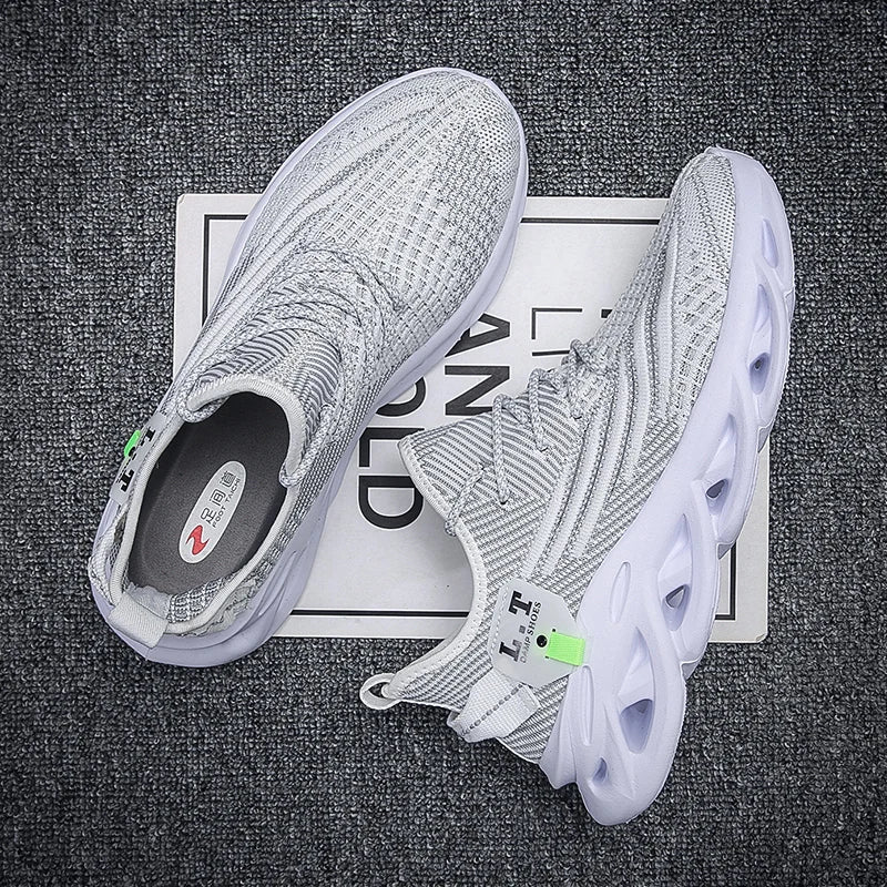 Zapatos deportivos informales de gran tamaño, zapatillas informales para hombre y mujer, nuevos zapatos impermeables para hombre, zapatos para correr ligeros, cómodos y transpirables