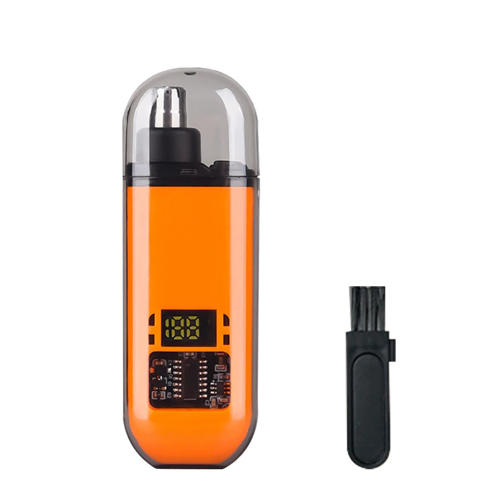 Recortadora de pelo para nariz, orejas y cejas recargable por USB, IPX7