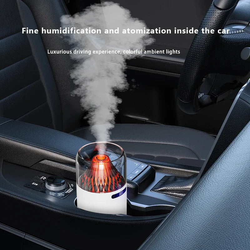 Humidificador de Aroma para coche, difusor de aceites esenciales ultrasónico USB con luz colorida, difusor de fragancia más fresco para el hogar y el coche, 360ml