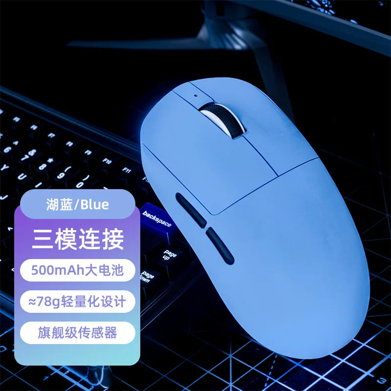 Mouse Gamer Lenovo Tri-Mode, 6000 DPI, RGB, Bluetooth y USB-C