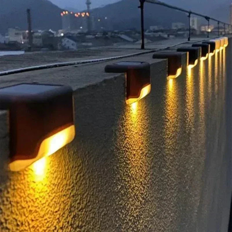 Luces Solares de Cubierta para Barandilla y Camino