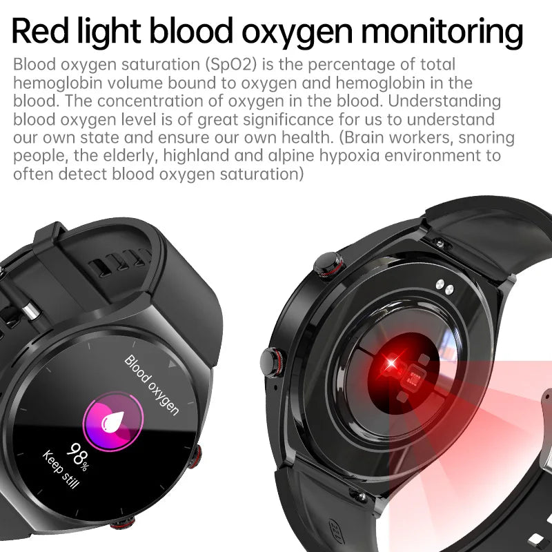 GEJIAN Reloj Inteligente ECG HRV IP67