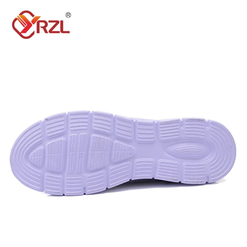 YRZL, zapatos informales ligeros para hombre, zapatillas transpirables sin cordones para mujer y hombre, zapatos planos antideslizantes Unisex para caminar al aire libre, talla 36-47