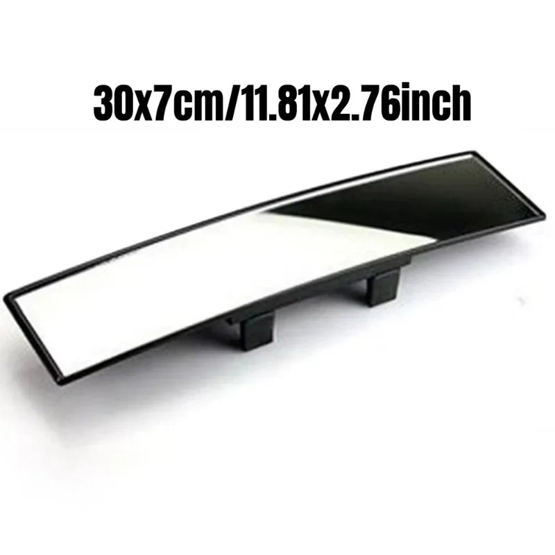 Espejo retrovisor para bebé, espejo retrovisor agrandado, vista trasera gran angular con clip, reduce eficazmente el punto ciego para coche SUV camión