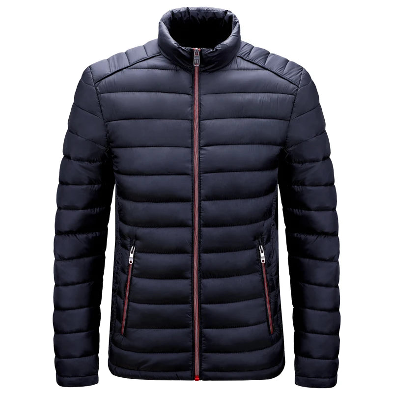Chaqueta Acolchada con Capucha para Hombre – Abrigo de Invierno