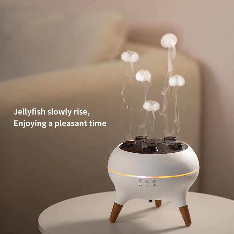 Humidificador Medusas Difusor 250ml Control Remoto