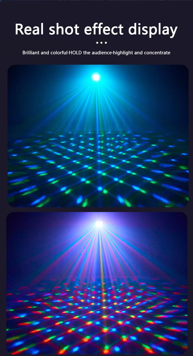 Luz LED Nocturna con Control Remoto para Fiesta
